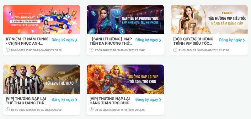 Đặc quyền nâng cấp dành cho hội viên VIP